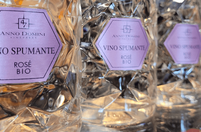 DIAMANTE ANNO DOMINI ROSE BIO EXTRA etykiety